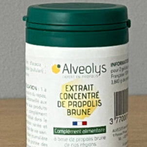 Gélules de propolis brune de nos Régions