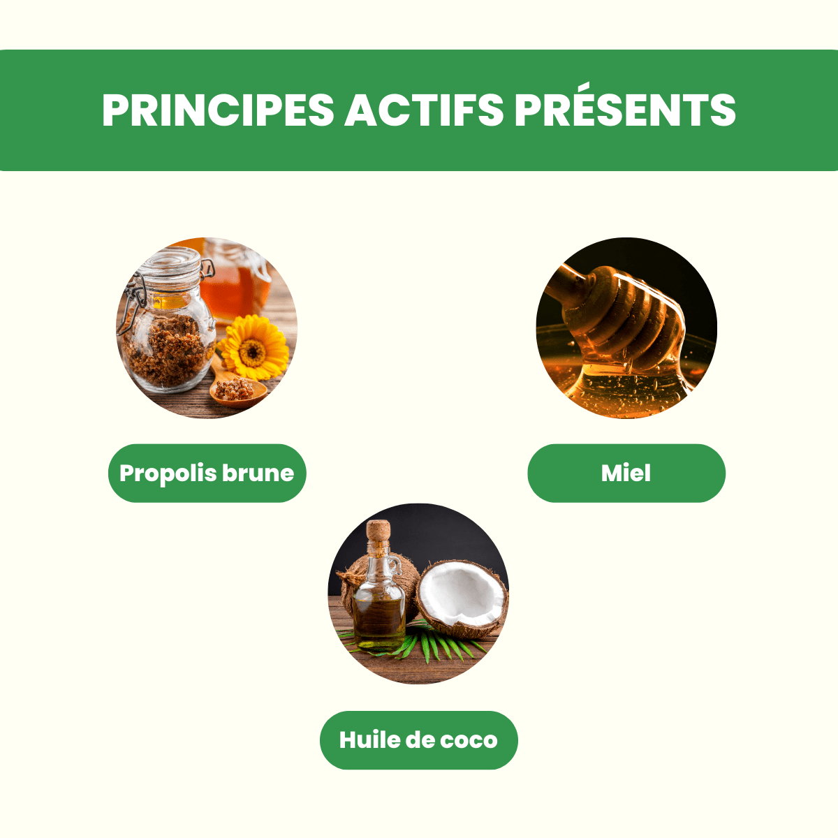 Propolis lip balm