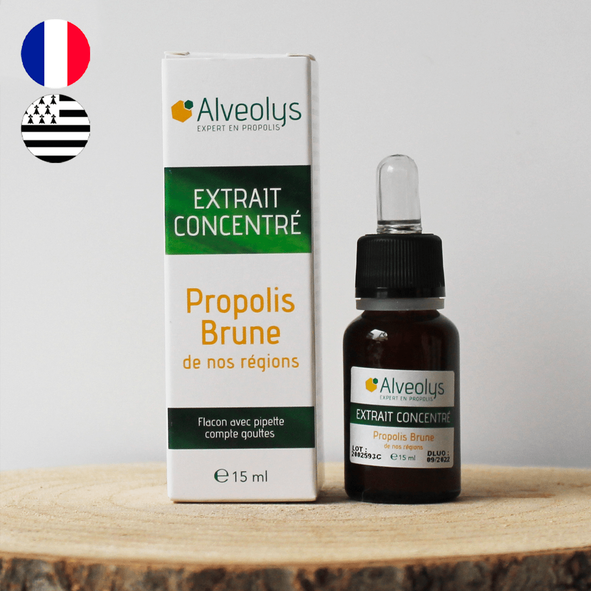 Extrait concentré de propolis brune