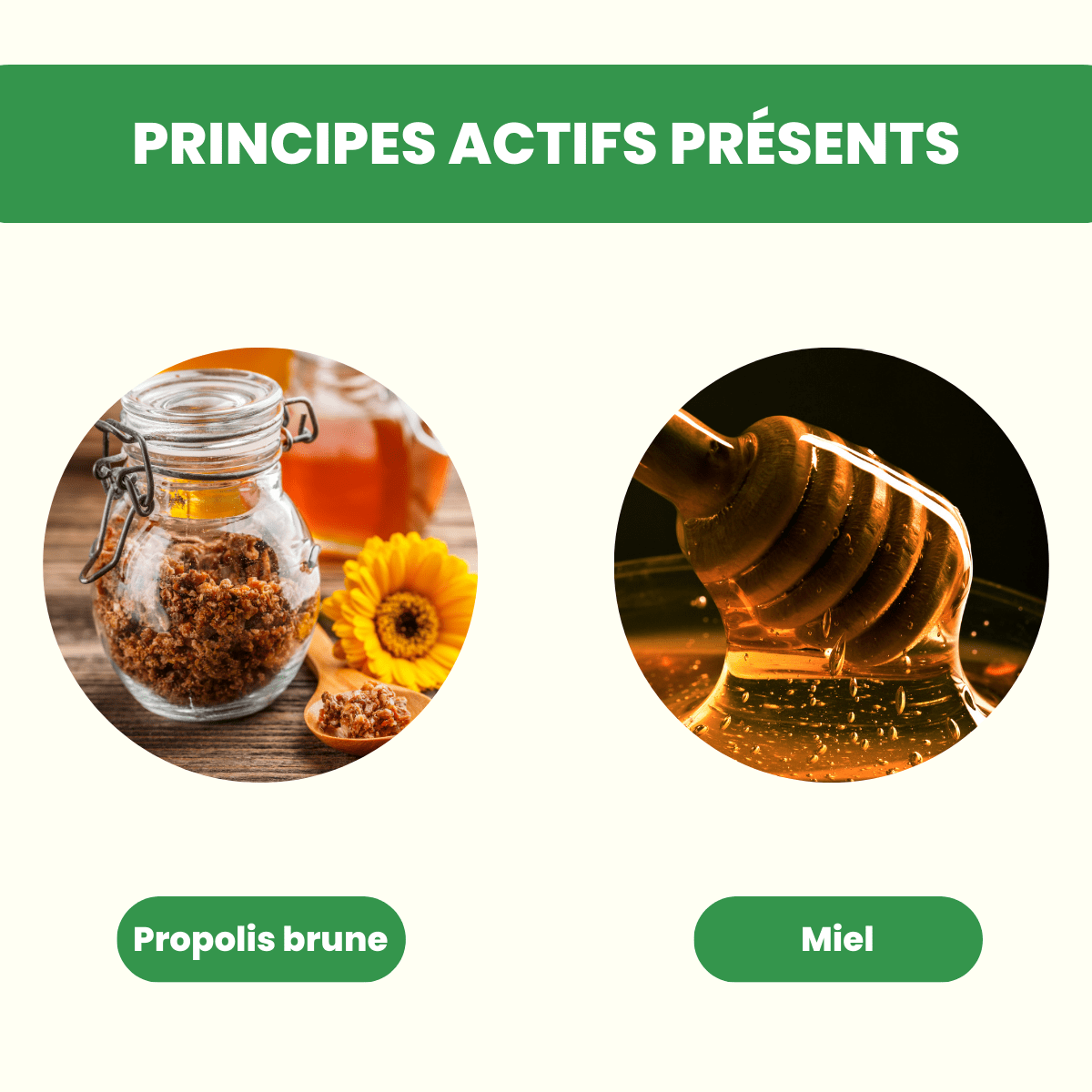 Spray buccal de l'apiculteur à la propolis