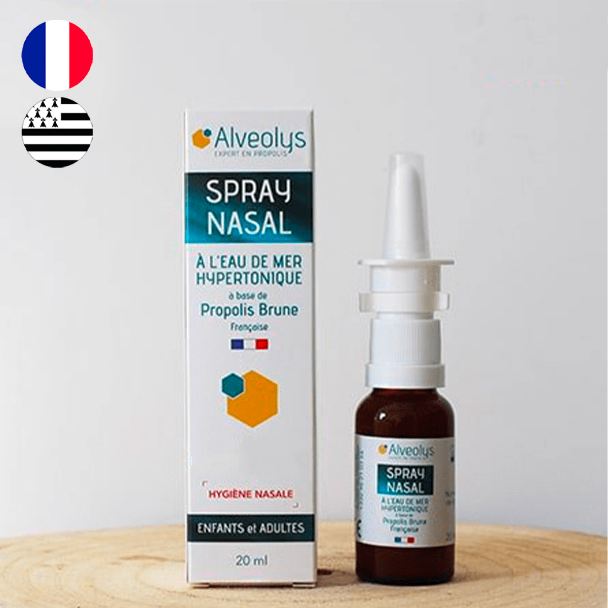 Spray nasal à la propolis